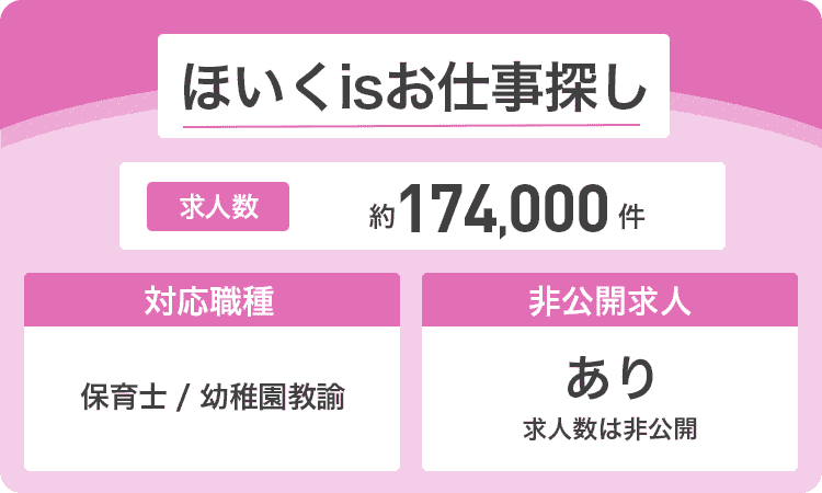 ほいくisお仕事探しの商標画像